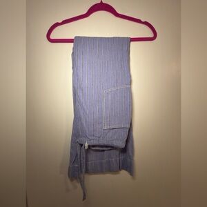 Urban Outfitters Blue Striped Trousers